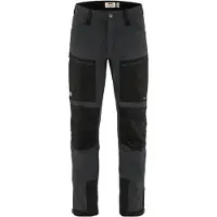 Fjällräven - Keb Agile Trousers - Trekkingbroek 56 - Short, zwart
