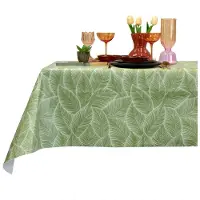 Unique living - Tafelkleed Roxy - Nile Green - 150x250cm