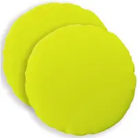 vidaXL Kussensloop 2 st HEERLEN Heldere Groen. Ø 50 cm Polyester