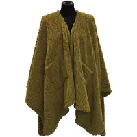 Unique living - Omslagplaid Clio 148x160cm - Moss Green