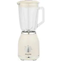 Salter Retro Kan Blender - 1,5 L Glazen Kan - Crème