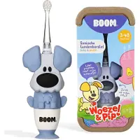 Boombrush Woezel & Pip Elektrische Tandenborstel Kind (Baby & Peuter) - 3-48 maanden - LED-lampje - 2 Borstelkopjes inbegrepen