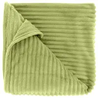 Unique living - Plaid Dez - Nile Green - 150x200cm