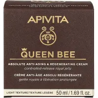 Apivita QUEEN BEE ABSOLUTE ANTI-AGING HERSTELLENDE CRÈME met koninginnengelei, propolis en honing, 50 ml