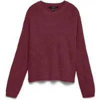 Vero Moda - VMPUFF LS O-NECK PULLOVER BOO Dames Trui