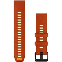 Garmin QuickFit Siliconen bandje - QuickFit 22 mm aansluiting - Autumn Orange / Spark Orange