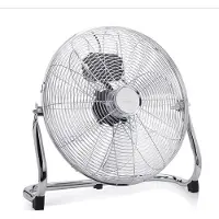 Tristar PD-3897 Metalen Boxventilator 40 cm - Metallic Zilver - 3 Snelheden