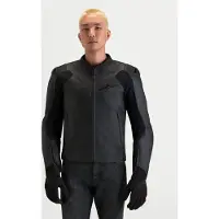 Alpinestars Caliber V2 Leren combi-jack Zwart 52 Mannen