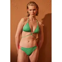 Pentik Geometrische Mid-Waist Hipster Bikini Onderkant
