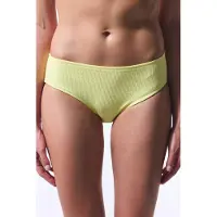 Pentik Geribbelde Mid-rise Hipster Bikini Onderkant