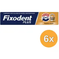 Fixodent Plus Dual Power Kleefpasta - 6 x 40 gram - Voordeelverpakking