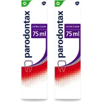 Parodontax 2 x – Tandpasta – Ultra Clean – Bloedend Tandvlees – 75 ml - Voordeelverpakking - 2 stuks