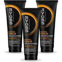 Syoss 3 x - Intense Repair - Deep Conditioner - Herstelt & Versterkt - 250 ml - Voordeelverpakking - 3 stuks