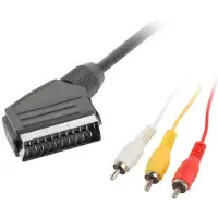 Lanberg SCART Lead CA-EURC-10CC-0018-BK (1,8 m)