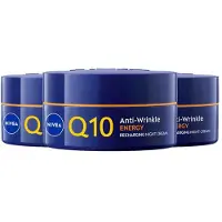 Nivea 3x Q10 Energy Anti-Rimpel Nachtcréme 50 ml