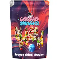 COSMO SNACKS gevriesdroogde regenboogsnoepjes, 50 g
