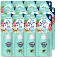 Glade 12 x – Sense & Spray Navulling – Exotic Tropical Blossoms – 18 ml - Voordeelverpakking - 12 stuks