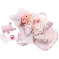 JC Toys 18791 La Newborn, babypop, roze. (Kenmerken niet van toepassing op dit product.)