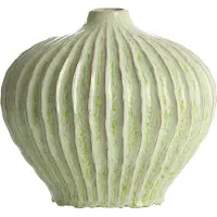 Light & Living Vaas Lorito Keramiek, 30cm - Mintgroen