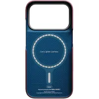 Pitaka Edge iPhone 18 Pro Hoesje Argyle Burgundy
