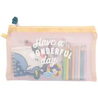 Mr. Wonderful Etui met eenhoorn-details - Fijne dag!