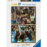 Ravensburger Puzzel: De wereld van Harry Potter - 2 puzzels van 500 stukjes