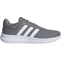 Adidas heren Lite Racer 4.0 schoenen, grijs/wit/wit, maat 44 EU