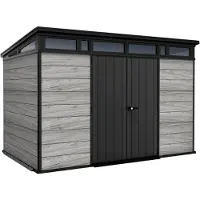 Keter Pent Signature tuinhuis, 11x7, stormgrijs, 263853