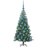 vidaXL - Kerstboom - Groen - 120 - cm - PVC
