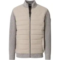 Casamoda Vest heren Beige Strickjacke Hybrid 126250030/663