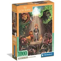 Clementoni Puzzel - The Lion King - 1000 stukjes - inclusief poster