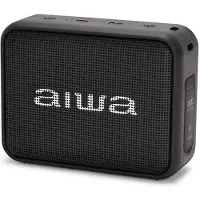 Aiwa BS-200BK: Draadloze Bluetooth-luidspreker, draagbaar, met True Wireless Stereo-functionaliteit