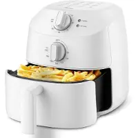 Midea Mini heteluchtfriteuse, 2 liter, 1150W, wit