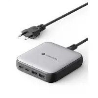 NOVOO 65W snellader met 4 USB-C poorten, compatibel met MacBook Pro, Air, iPad en iPhone