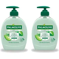 Palmolive 2 x – Handzeep – Hygiene Plus Sensitive – Pompje - 300 ml - Voordeelverpakking - 2 stuks