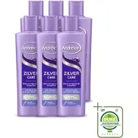 Unilever 6 x Andrélon Zilver Care Shampoo - 250 ml - Grote verpakking - 6 stuks