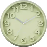 Karlsson - Wandklok Elevated Classic Numbers Groen