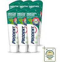 Prodent 6 x – Tandpasta – Menthol Power – 75 ml - Wasstrips - Tandpasta Menthol - Frisse Mond - Menthol - Munt - Eucalyptus