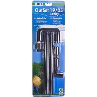 JBL Aquaristik und Terraristik JBL OutSet Spray 6023300: Terugstroomsysteem met een tweedelig spuitmondstuk voor aquaria