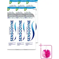 Sensodyne 6 x – Tandpasta – Gentle Whitening – 75 ml - Bulkverpakking - Gevoelige tanden - Douchemop - Tandpasta