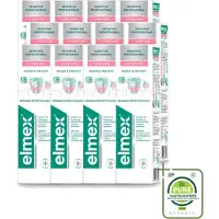 Elmex 12 x - Tandpasta - Sensitive Professional - Repair & Prevent - 75 ml - Grootverpakking - Vaatwasstrips - Gevoelige Tanden - Tandpasta - Gevoeligheid - Tandarts Aanbevolen - PRO-ARGIN Technologie