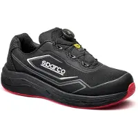 Sparco Teamwork: Veiligheidsschoenen voor heren, model Rotor, S3, ESD, HRO, lage uitvoering. Sneldrogend