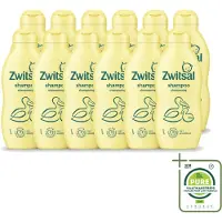 Zwitsal 12 x – Shampoo – Mild & Verzorgend – 200 ml - Grootverpakking - Vaatwasstrips - Baby Shampoo - Baby Shampoo - Baby Haar Reinigen - Babyhuid Beschermen - Anti-prik Shampoo