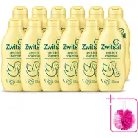Zwitsal 12 x – Shampoo – Anti Klit – 200 ml - Bulkverpakking - Baby haar reinigen - Douchemop - Anti klit shampoo