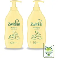Zwitsal 2 x – Babyshampoo – Mild & Verzorgend – 400 ml - Grootverpakking - Vaatwasstrips - Babyshampoo - Babyshampoo - Baby Haar Verzorging - Gevoelige Huid - Anti-prik Shampoo
