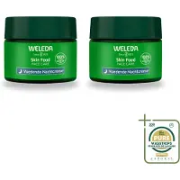 Weleda 2 x - Nachtcrème voedend - Skin Food - 40 ml - Wasstrips - Nachtcrème - Voedende Crème - Huidherstel - Huidverzorging - Stralende Huid