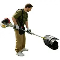 OEM Handbediende benzine-straatveger, 52cc, 2,3 pk, 8500 tpm, 1 liter brandstofreservoir, borstelgrootte 23x52 cm