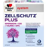Doppelherz Celschut Plus Spermidine + Q10 + Taurine + OPC, 90 stuks