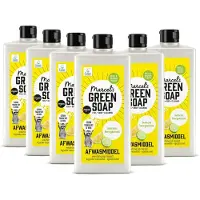 Marcel's Green Soap 6x Afwasmiddel Lemon & Bergamot 500 ml