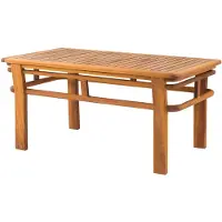 AEA Elegant bruine houten eettafel voor een modern interieur